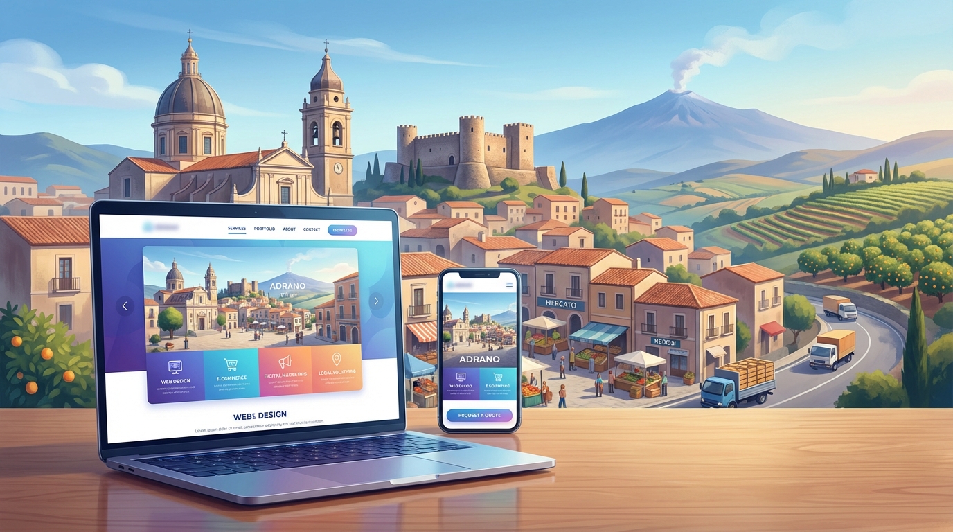 Creazione sito web professionale a Adrano — Web Pulse