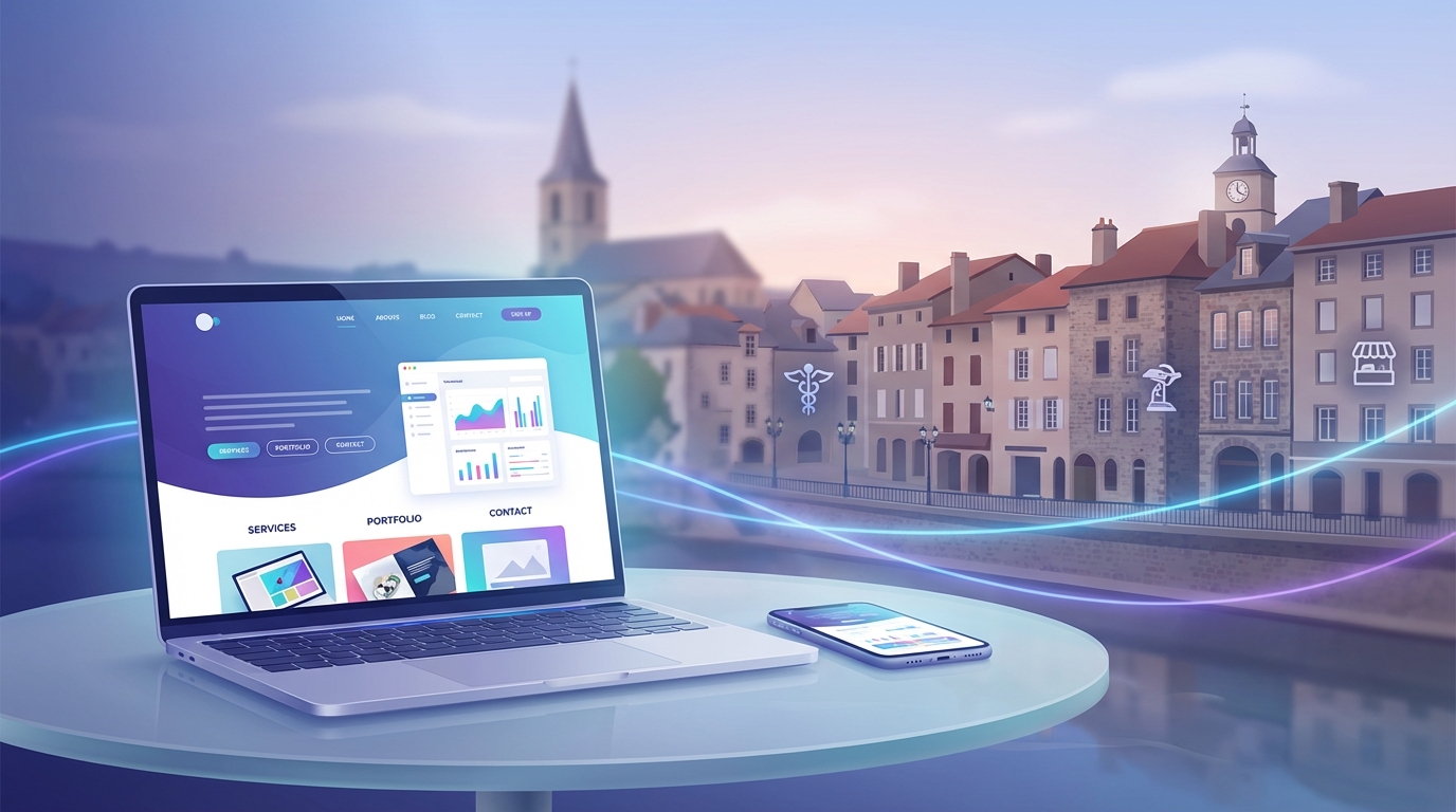 Création de site internet professionnel à Aurillac — Web Pulse