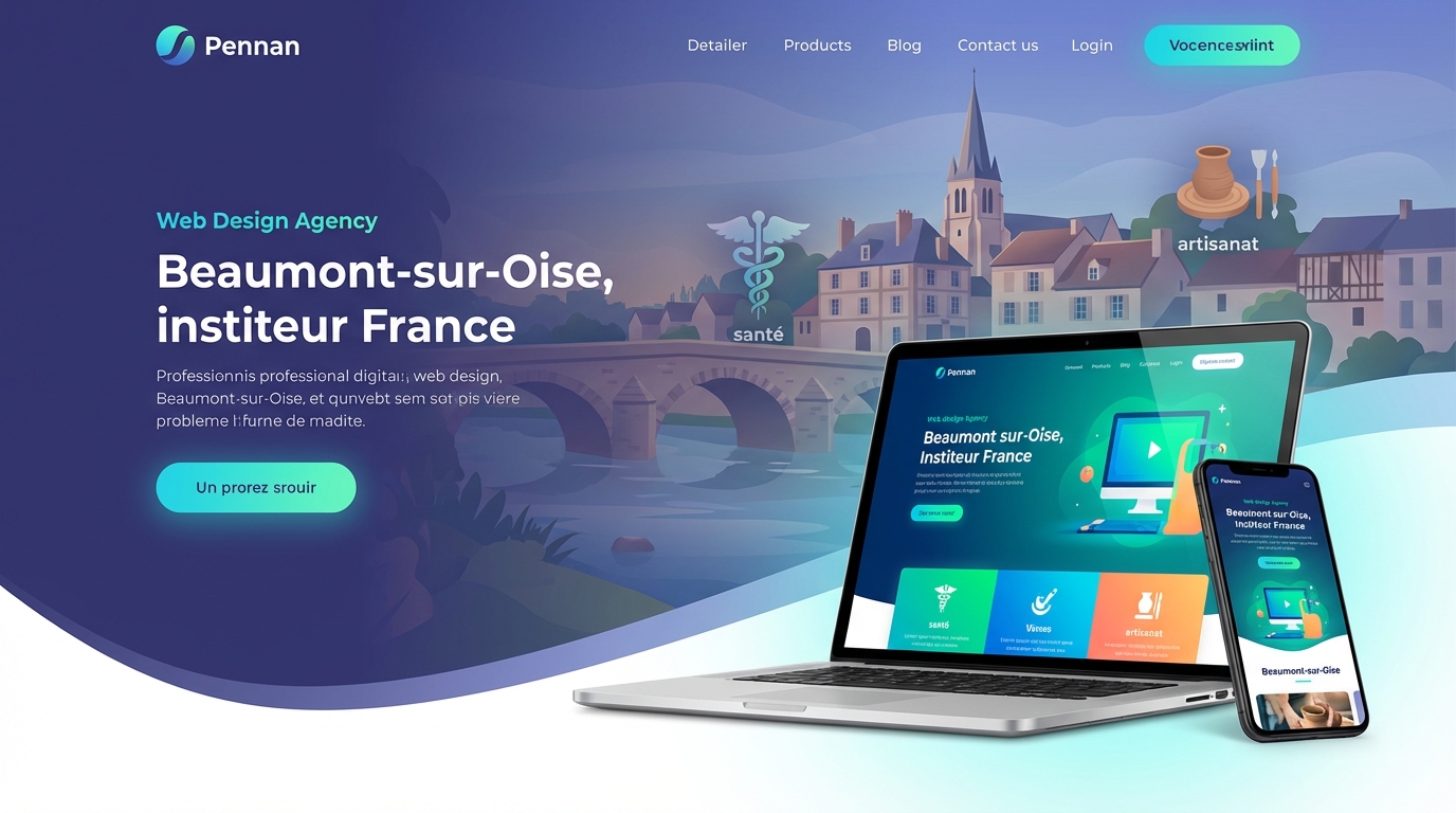 Création de site internet professionnel à Beaumont-sur-Oise — Web Pulse