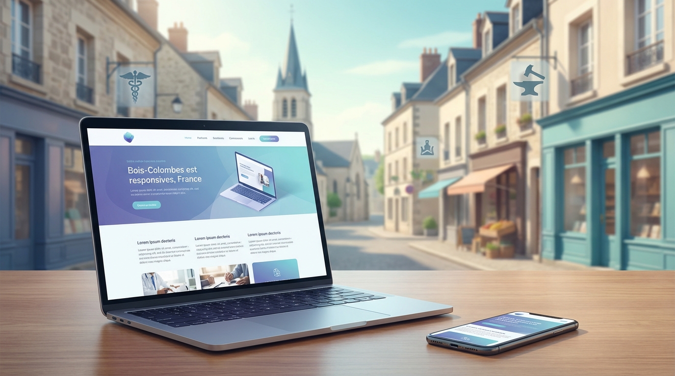 Création de site internet professionnel à Bois-Colombes — Web Pulse