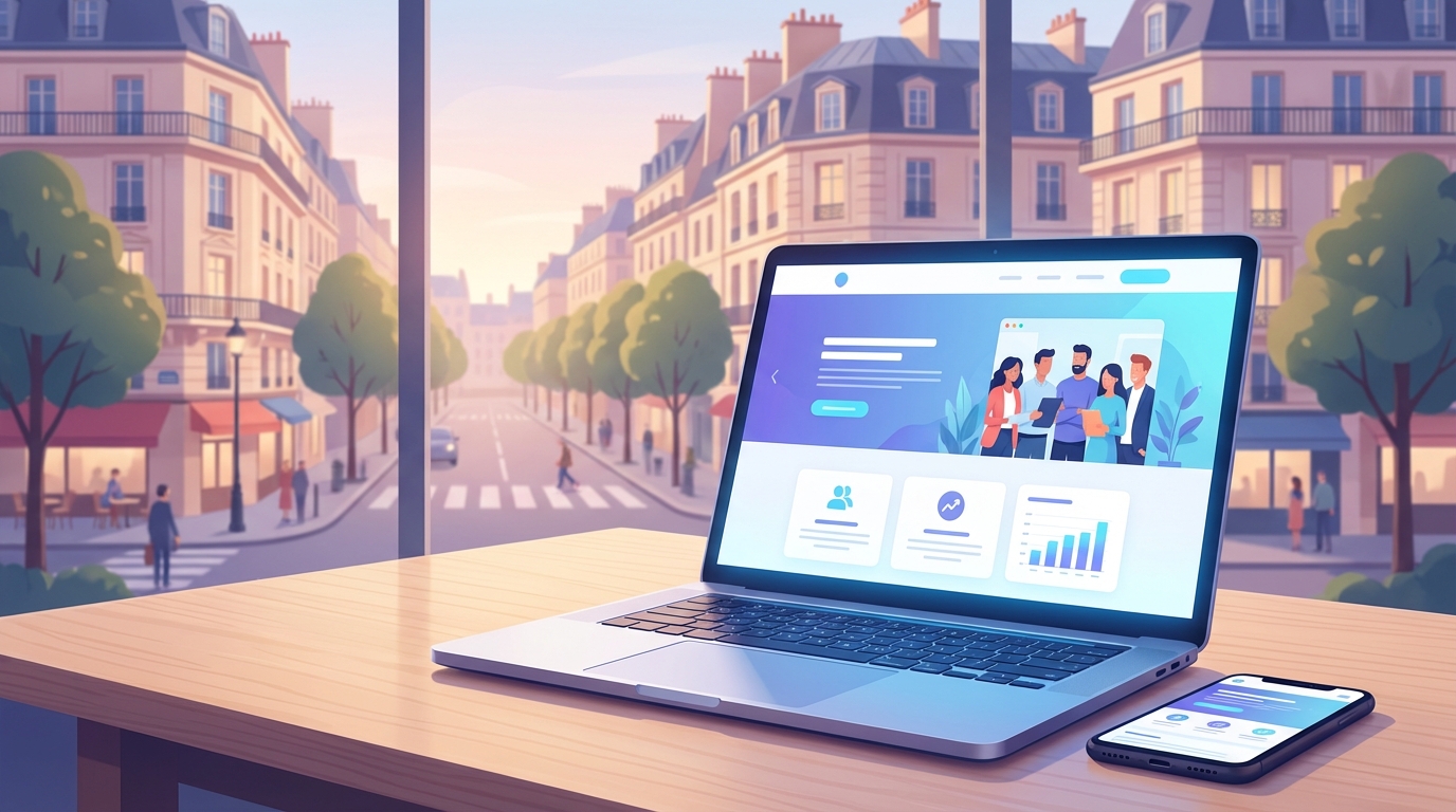 Création de site internet professionnel à Boulogne-Billancourt — Web Pulse