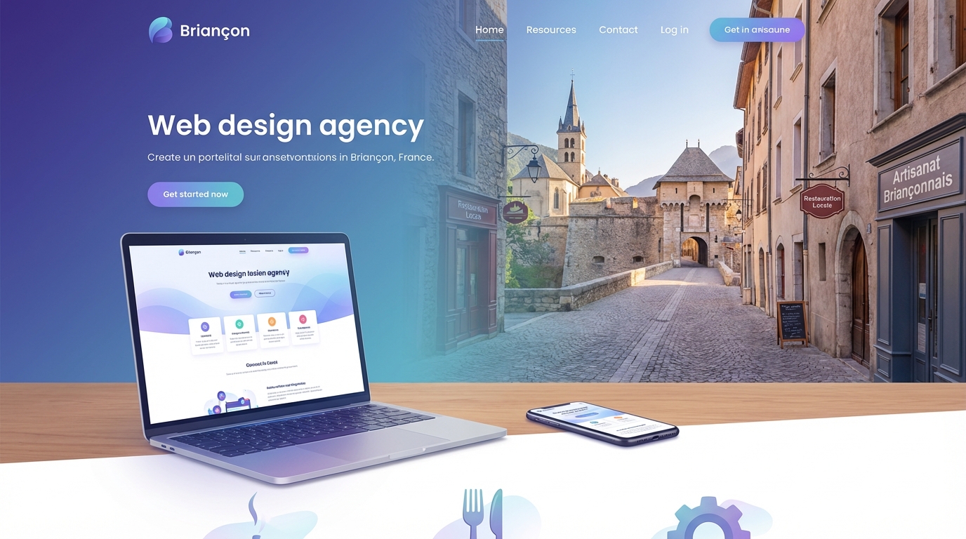 Création de site internet professionnel à Briançon — Web Pulse