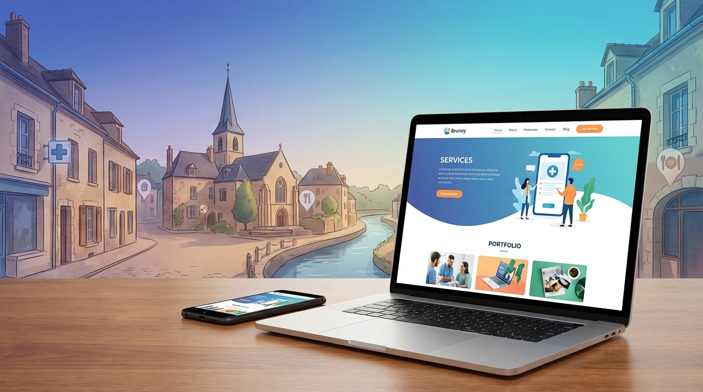 Création de site internet professionnel à Brunoy — Web Pulse