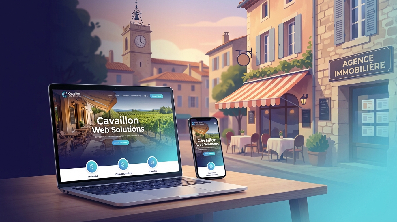 Création de site internet professionnel à Cavaillon — Web Pulse