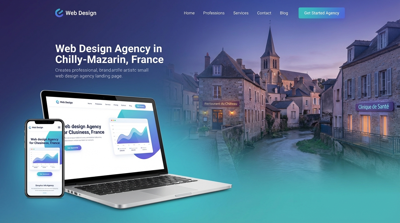 Création de site internet professionnel à Chilly-Mazarin — Web Pulse