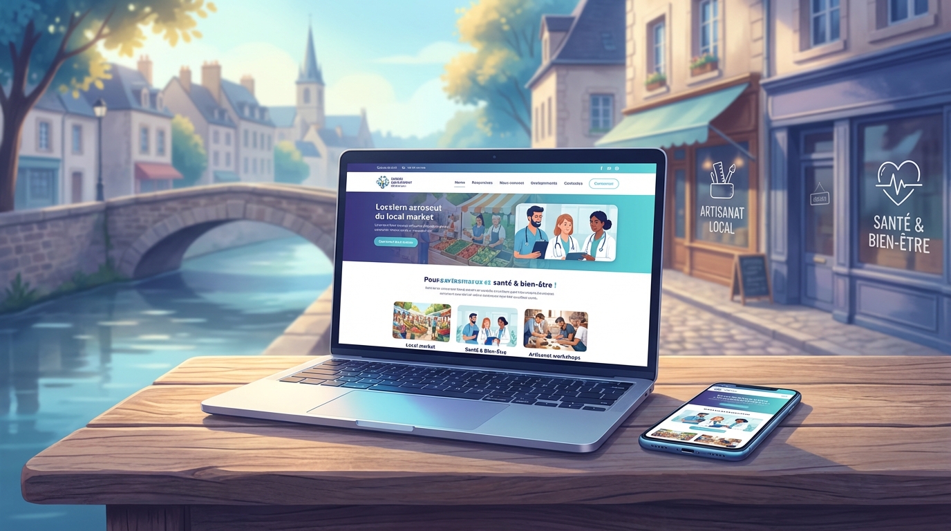 Création de site internet professionnel à Combs-la-Ville — Web Pulse