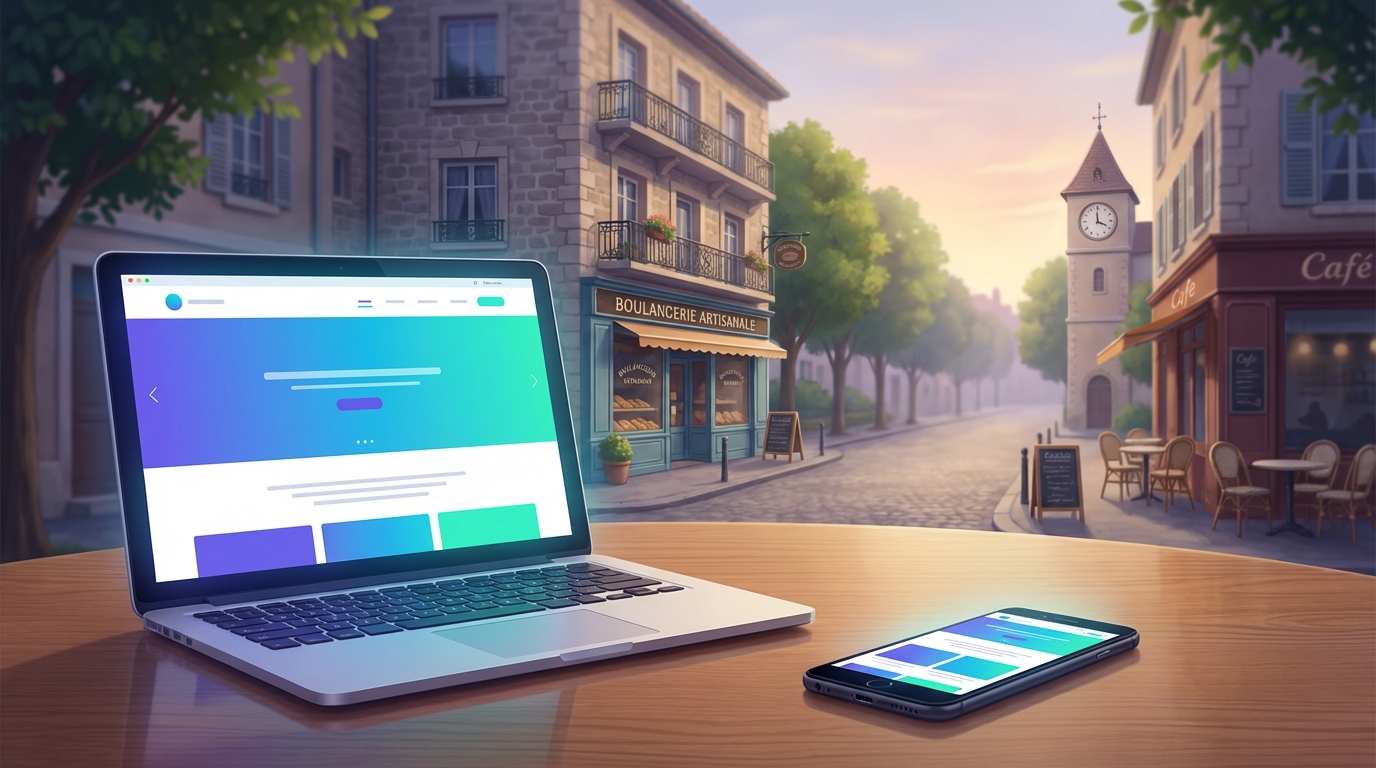 Création de site internet professionnel à Échirolles — Web Pulse
