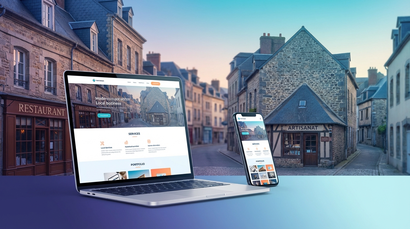 Création de site internet professionnel à Fécamp — Web Pulse