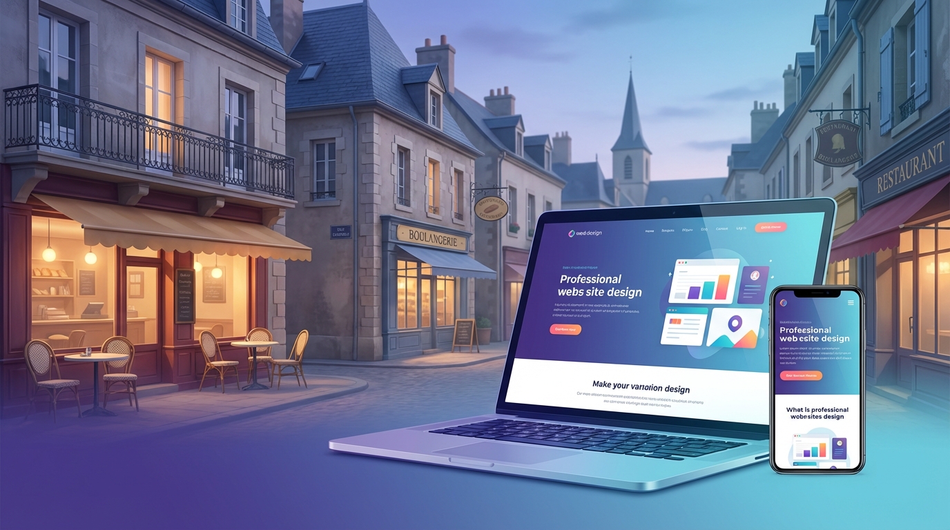 Création de site internet professionnel à Flers — Web Pulse