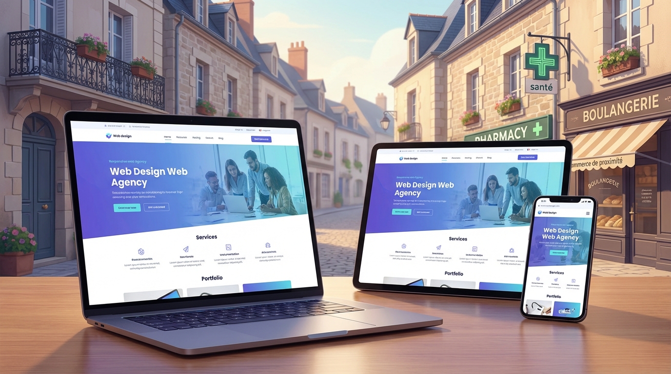 Création de site internet professionnel à Fondettes — Web Pulse