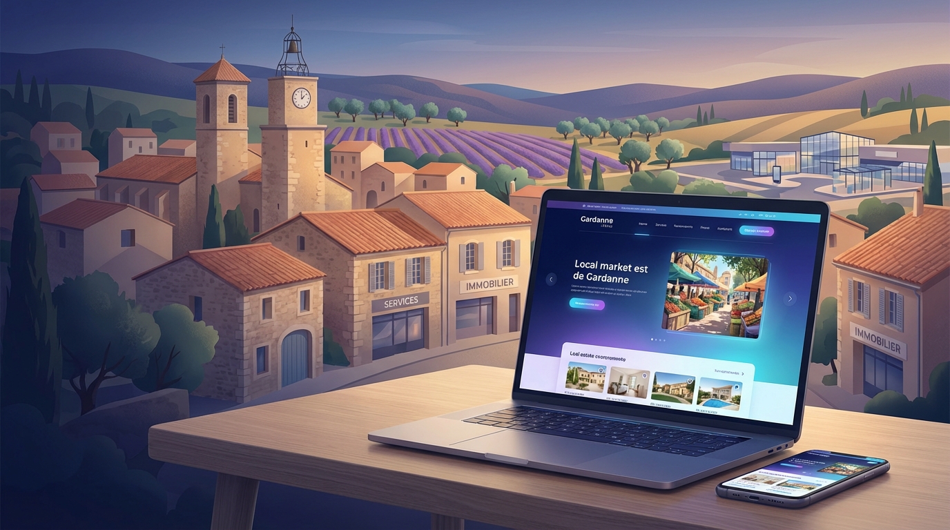 Création de site internet professionnel à Gardanne — Web Pulse