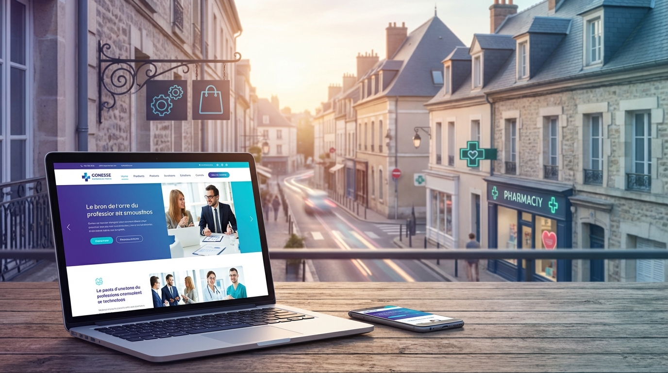 Création de site internet professionnel à Gonesse — Web Pulse