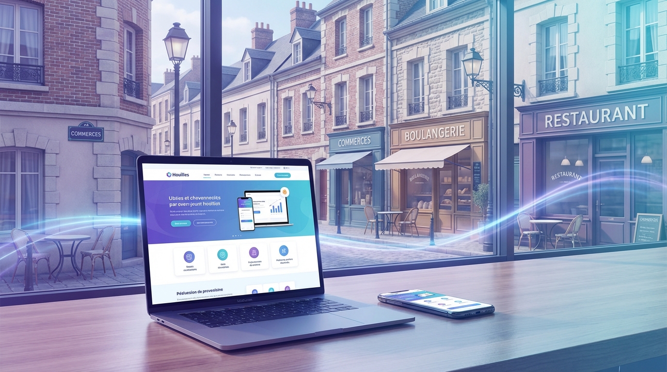 Création de site internet professionnel à Houilles — Web Pulse