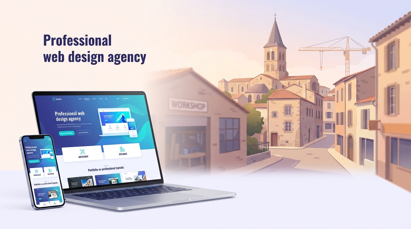 Création de site internet professionnel à Issoire — Web Pulse