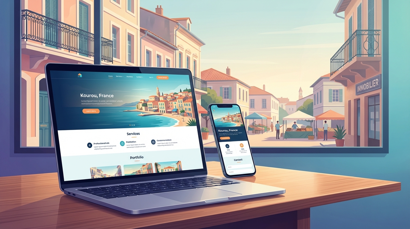 Création de site internet professionnel à Kourou — Web Pulse