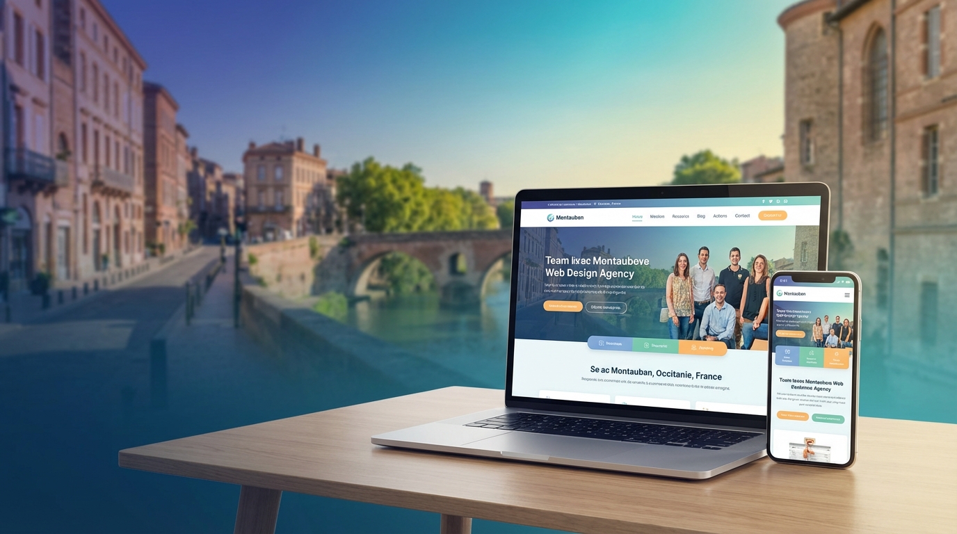 Création de site internet professionnel à Montauban — Web Pulse