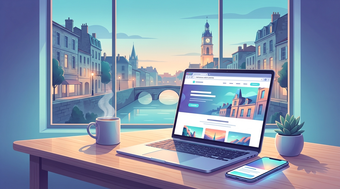 Création de site internet professionnel à Niort — Web Pulse