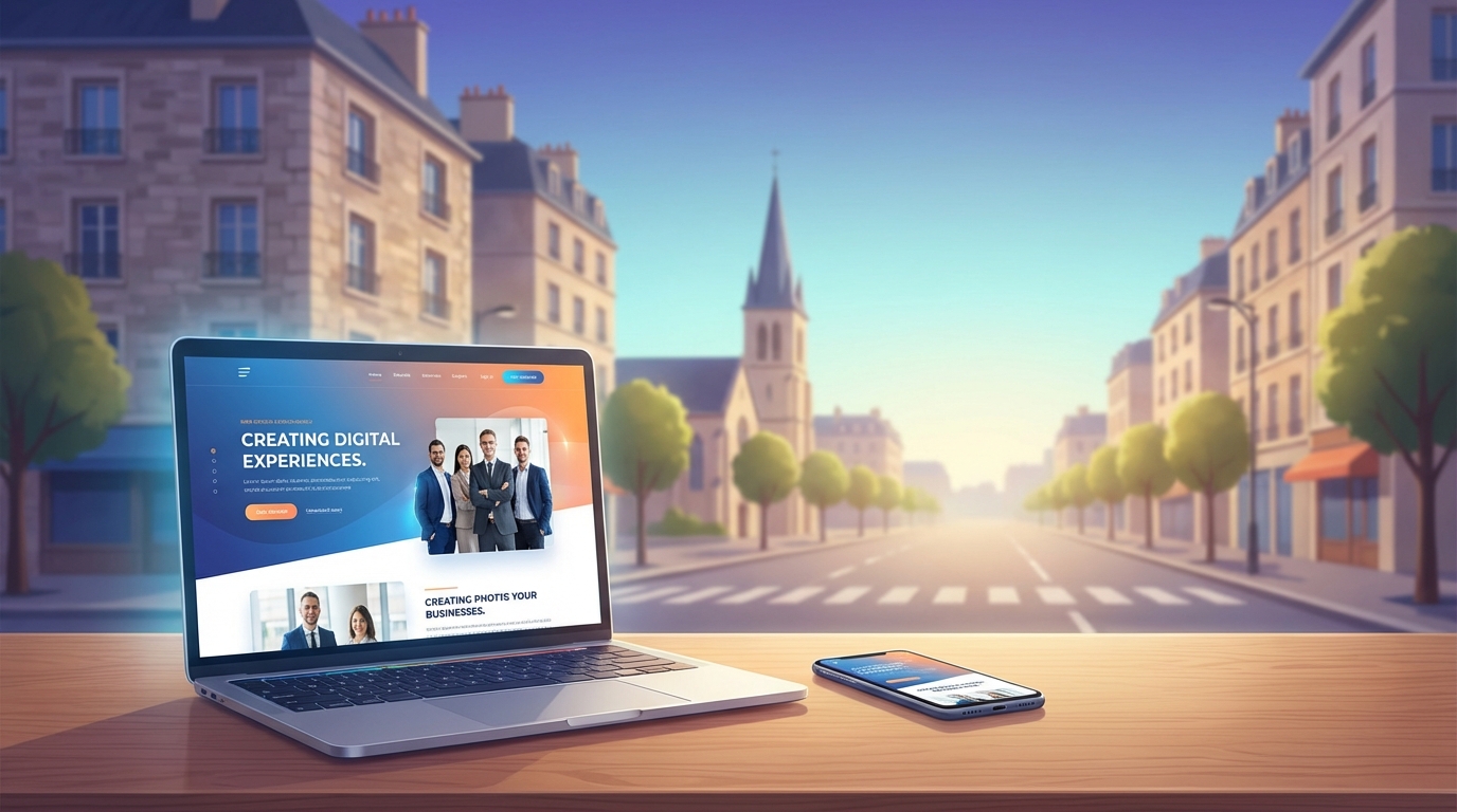 Création de site internet professionnel à Sarcelles — Web Pulse
