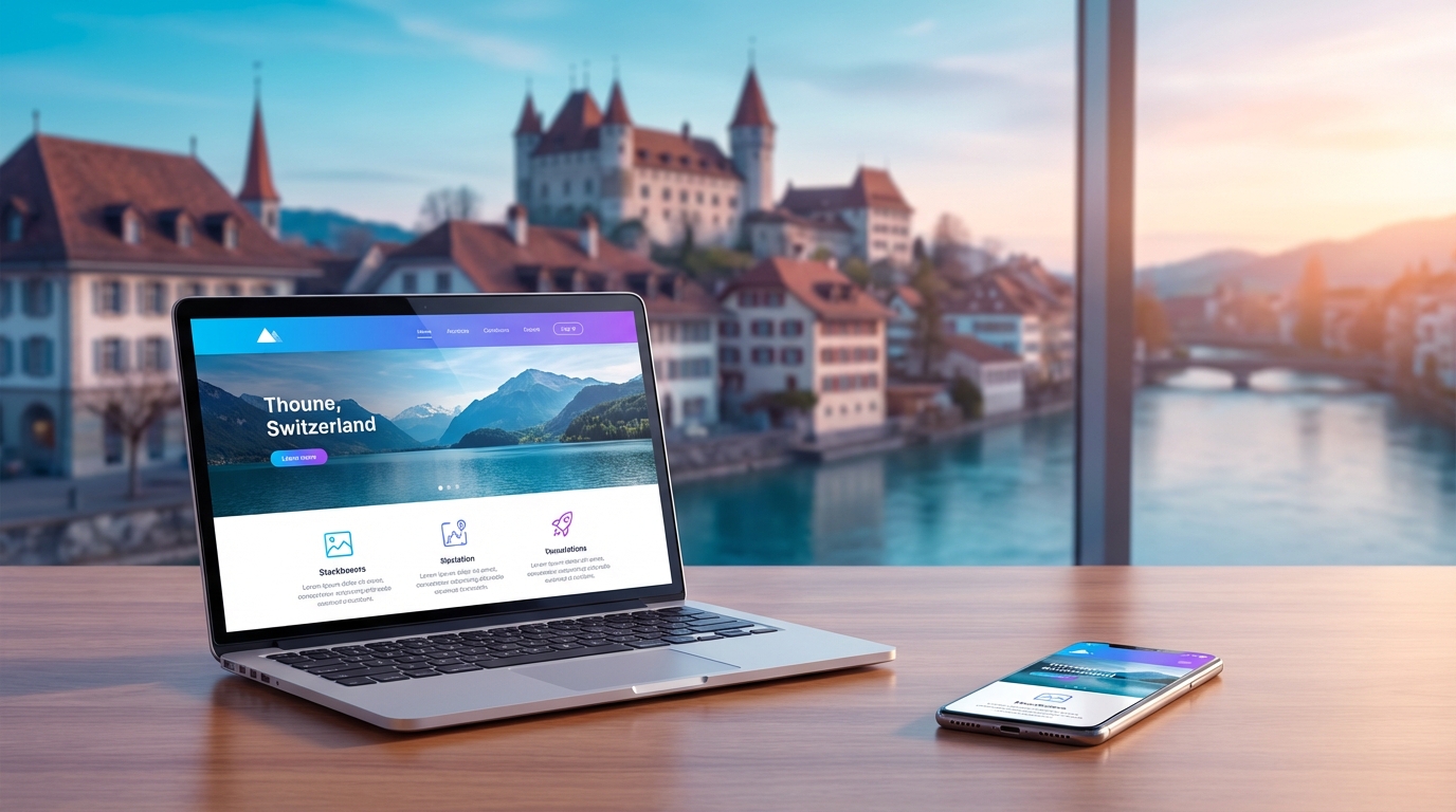 Professionelle Website-Erstellung in Thoune — Web Pulse
