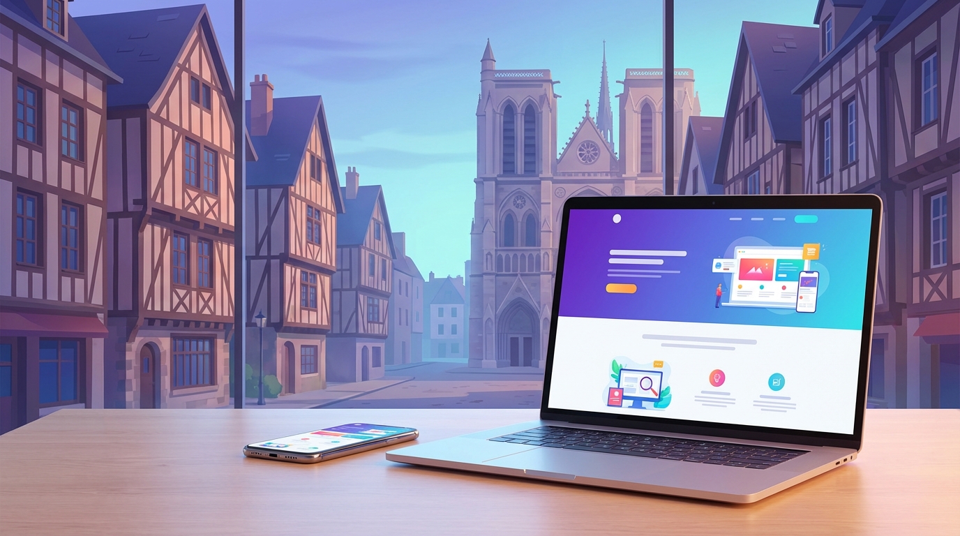 Création de site internet professionnel à Troyes — Web Pulse