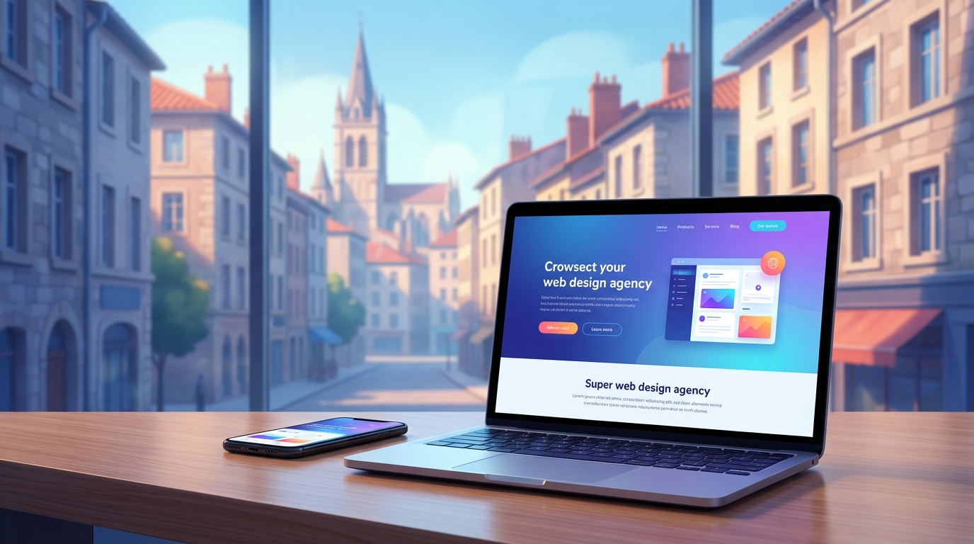 Création de site internet professionnel à Valence — Web Pulse