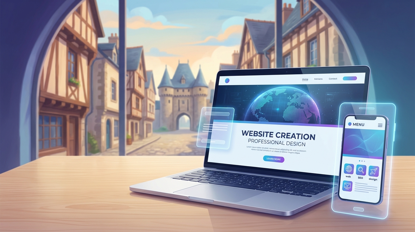 Création de site internet professionnel à Vannes — Web Pulse